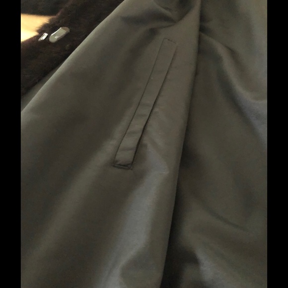 Reversible Mink Fur Coat Black/Black - Picture 2 of 8